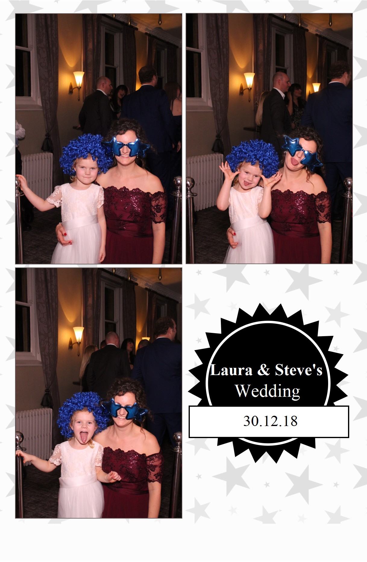 Steve and Laura's Wedding 2018 | View more photos from the event at gallery.myfunphotobooth.com/u/My-Fun-Photo-Booth/Steve-and-Lauras-Wedding-2018